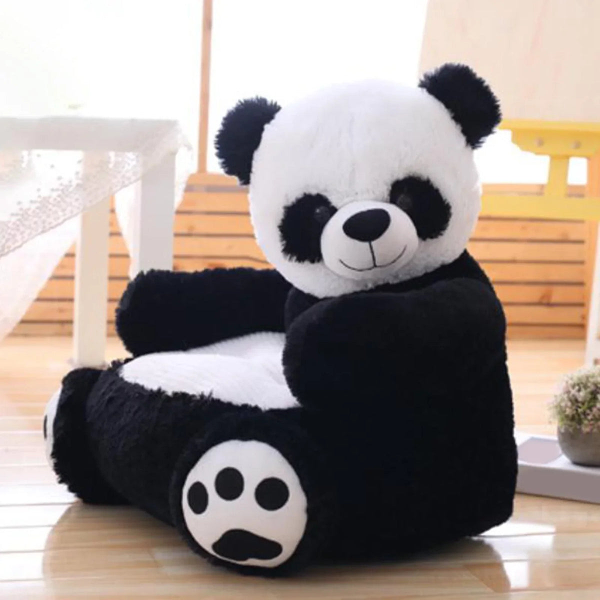 Plush Chair and Children Cartoons Baby Animal for Reading, Sofa Armrest Relaxing