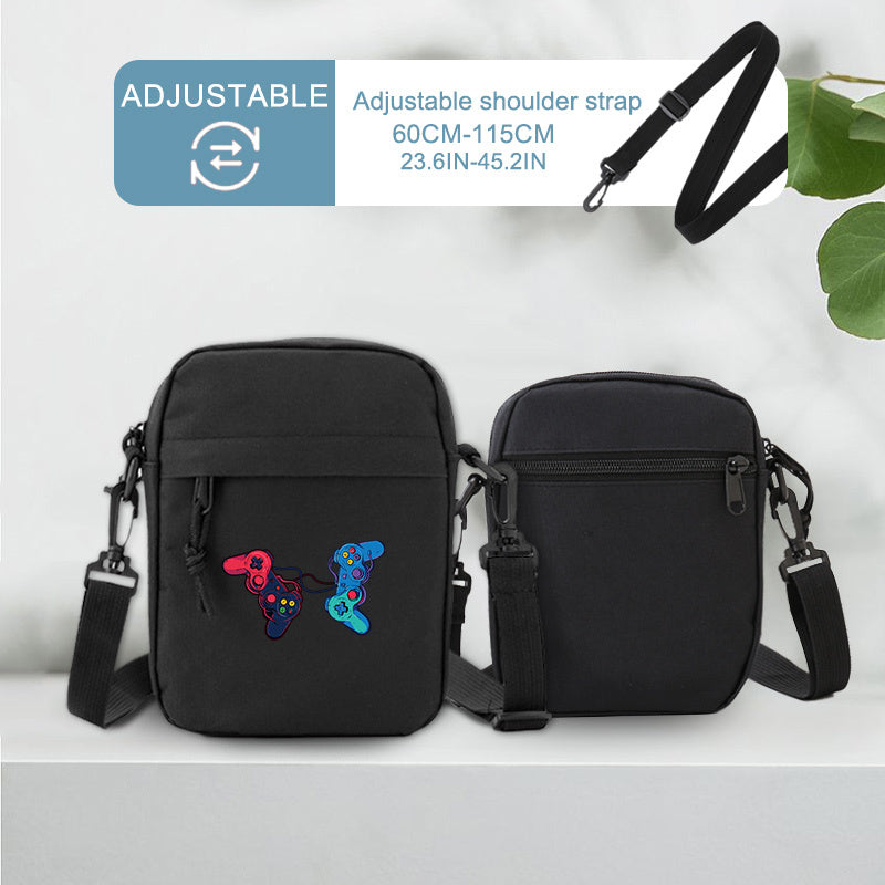 Handle Sling Women‘s moocr Detachable Lightweight Games And Print Casual & Bag Sports Bag & Commute Shoulder For Travel Crossbody With Outdoor Men‘s Daily Strap
