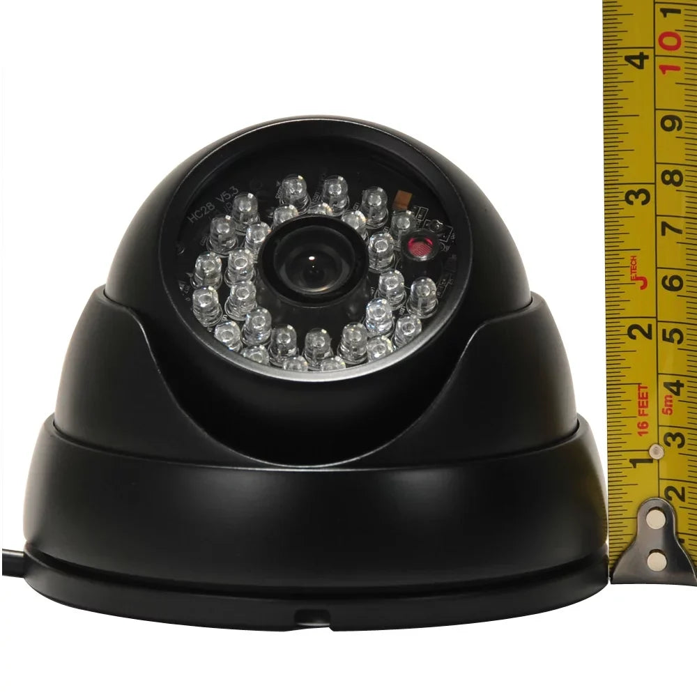 Angle VideoSecu Camera inch IR 1/3 Night SONY Day Lens 600TVL Built-in CCD 2 Pack 3.6mm Supply bwi Power Effio Security with Wide 2