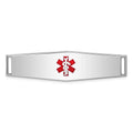 Id inch 13mm) Silver 925 Medical Women(L- Plate Sterling 48inch, for for Bracelet W- Auriga