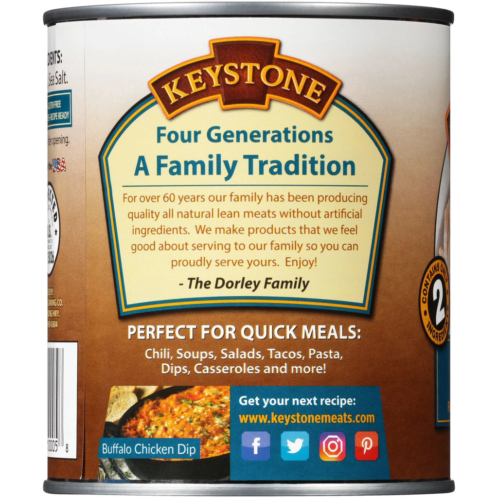 Natural Camping Hiking of Chicken and Eat- (12 Survival All Pack) Can Pack to 12 Keystone Ready For Backpacking 28 Food Emergency Cans oz
