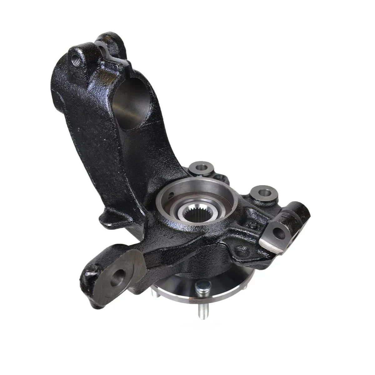 AutoShack Knuckles 2013 Driver 2017 Focus 2012 FWD and 2018 Steering Ford 2016 Front Side ABS 2015 Assembly Replacement of with for 5 Bearing Wheel Passenger 2 Set 2014 Lugs Hub 2.0L and