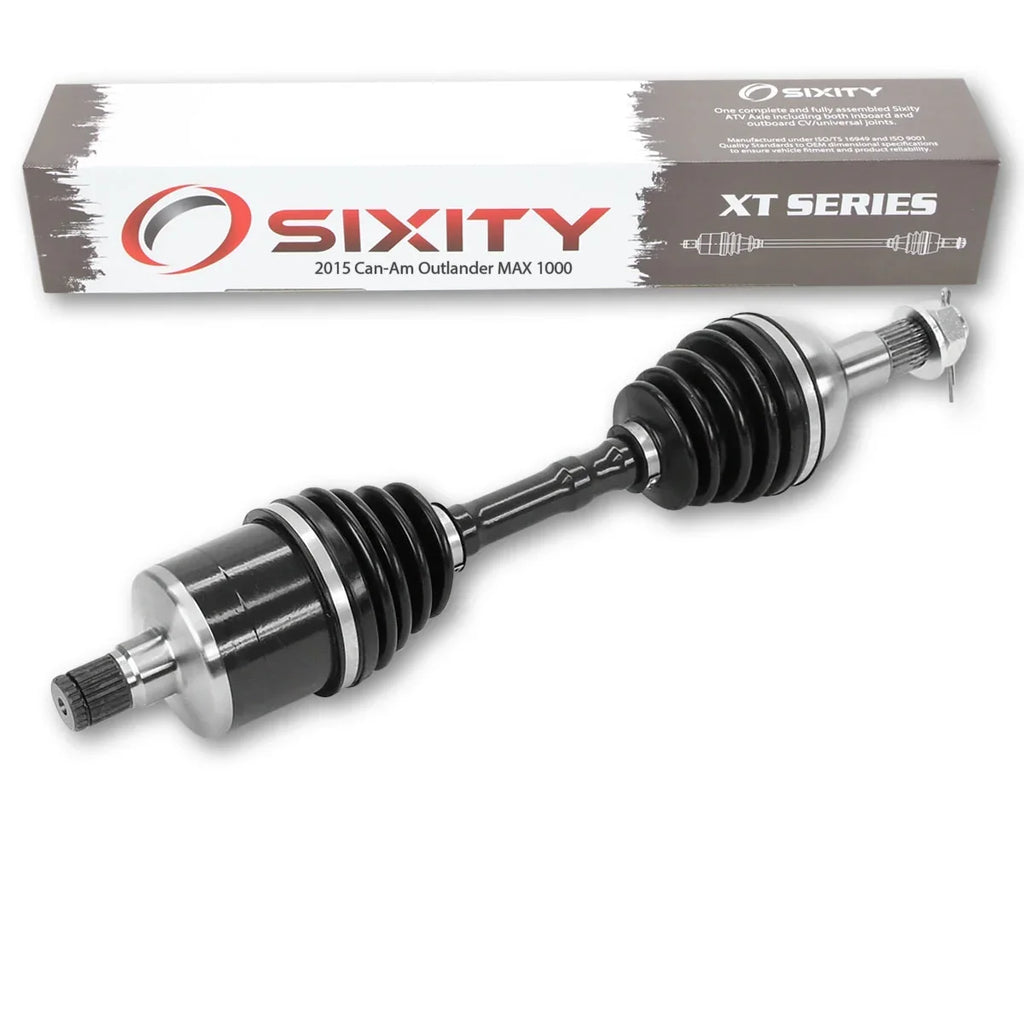 Axle Rear MAX compatible - 1000 Right 2015 XT 4X4 Outlander EFI with Can-Am Sixity