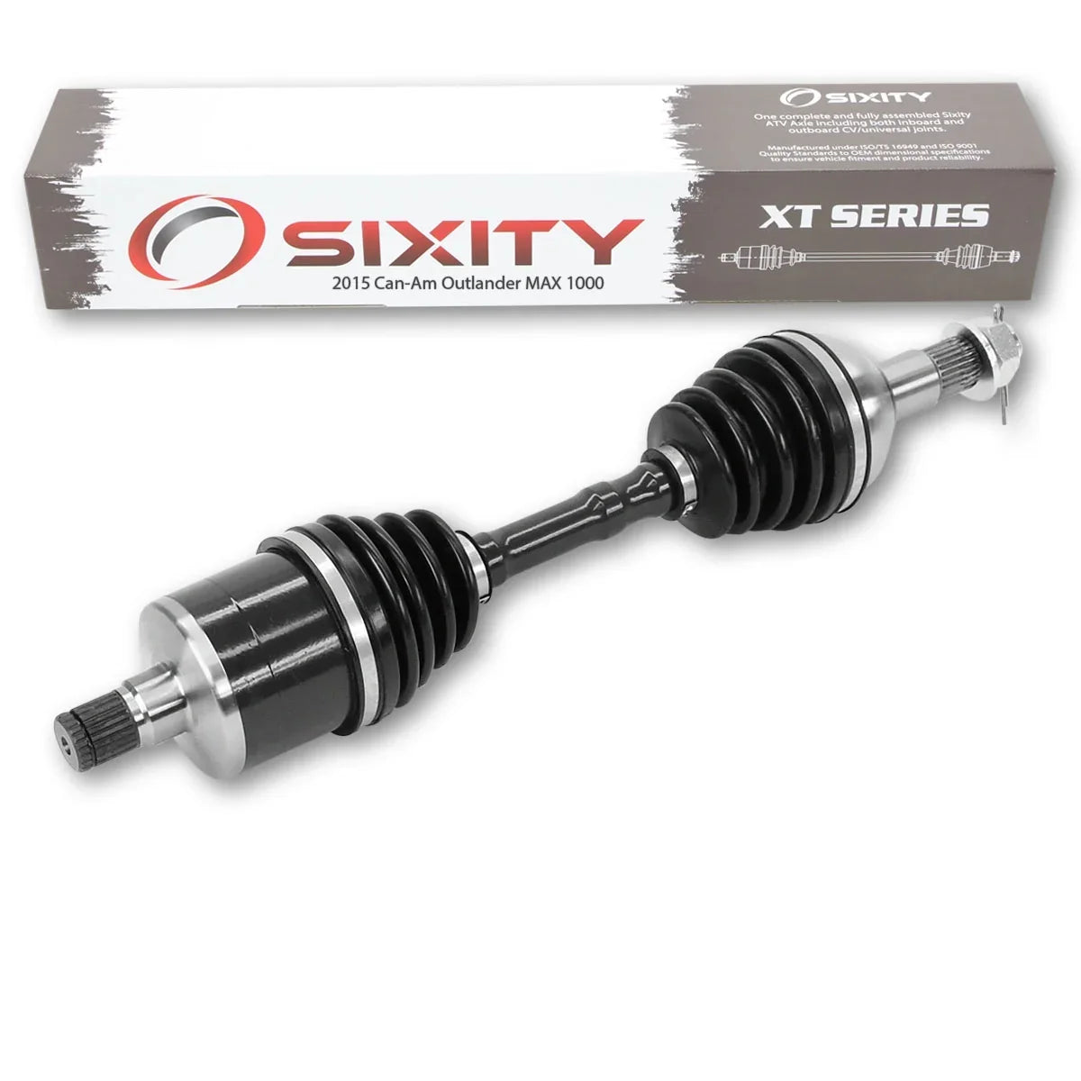 Axle Rear MAX compatible - 1000 Right 2015 XT 4X4 Outlander EFI with Can-Am Sixity