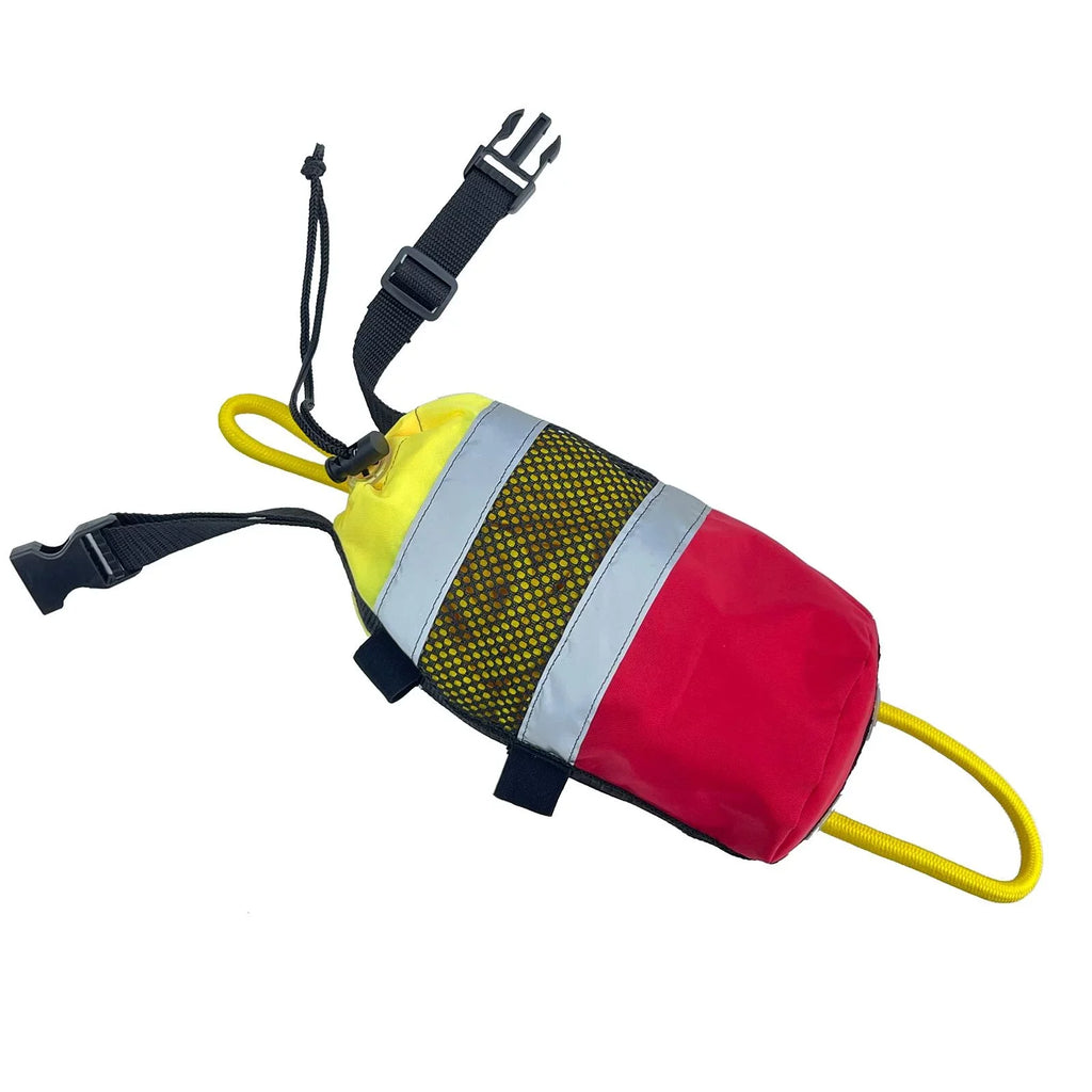 Sports Device 21M Throw Rope Kayak Bag Fishing Boater's Water Throw Bag for Throwable Reflective Flotation Portable Rafting Throw