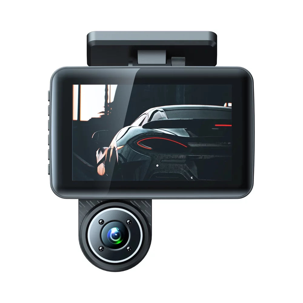 Pinnaco Camcorder Cam Wide 3 Mirror Car Safety Cameras Recorder Angle Rearview Dash Driving