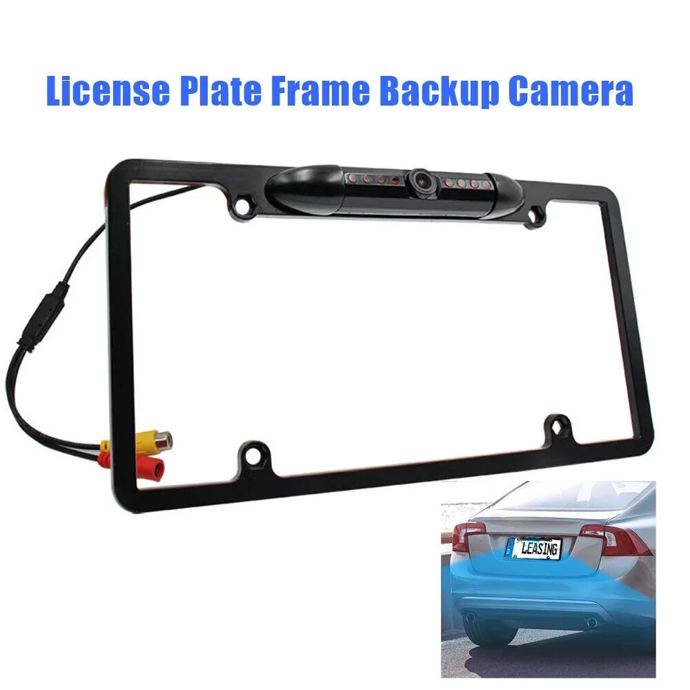 Reverse Aid License Frame Vision Night - Camera Plate Parking