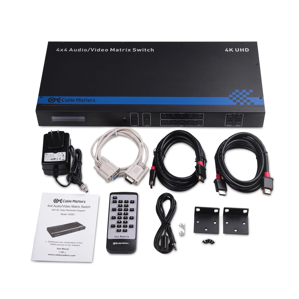 Supports 2.0, 2.2, Matrix Remote 18Gbps HDCP Cable Range, Matters 4K Bit HDR Access HDMI 4:4:4 Switch Format Configuration RS-232 High - 4 4 TCP/IP Out HDMI with 24 RGB, Dynamic YCBCR and in 60Hz