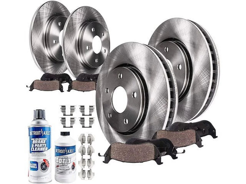 and with 2015 2012 Rotor Pad Kit Toyota 2016 Camry Rear 2017 Brake - Front - and Compatible 2013 2014