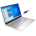 Keyboard Xe FHD SSD Iris RATZK 15-EG0053CL Silver Laptop Pavilion Gen Touchscreen 15.6in i5-1135G7 Backlit 4-Core 16GB 32GB 512GB NVMe Graphics 2021 Natural w/ Home 11th USB HP Intel DDR4 10 Windows