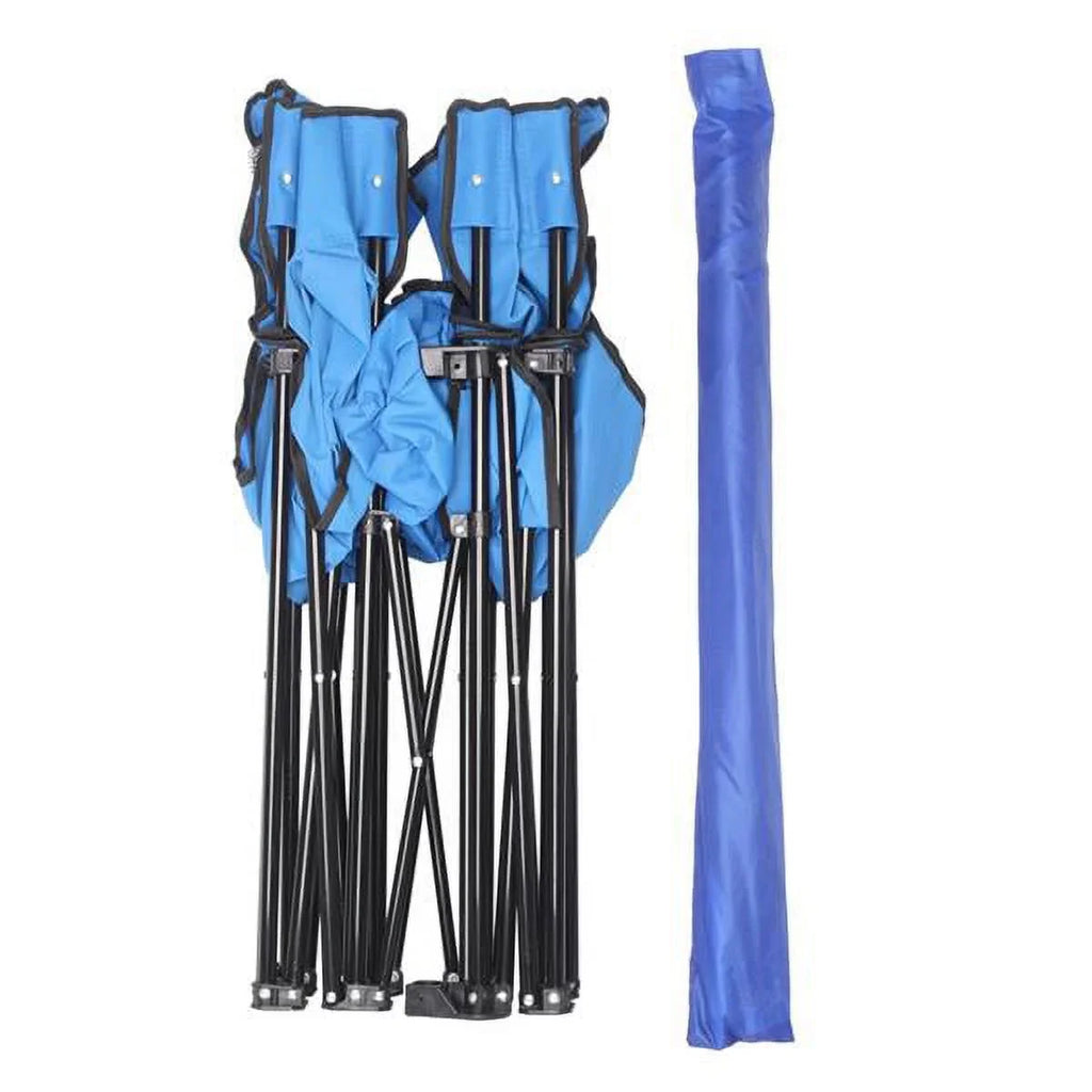 Double High Patio Beach Carrying Outdoor Portable Blue Camping Beverage Strength Table Mini Holder Chair, SYTHERS Chair, Outdoor with for Beach Bag, Camping Chair Park Folding Pool