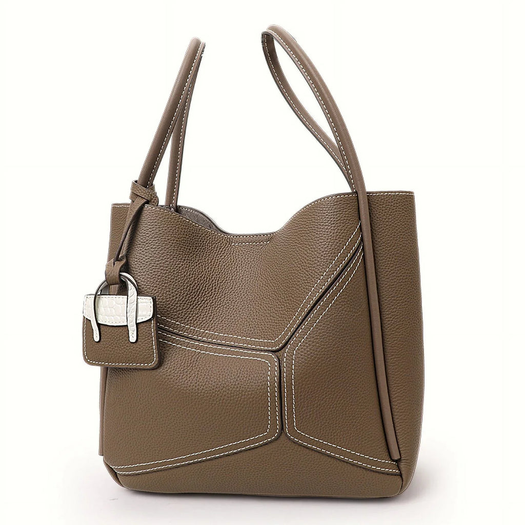 bag commuter 2024 Tote Fashion Aidrani women's leather Ladies bag new retro