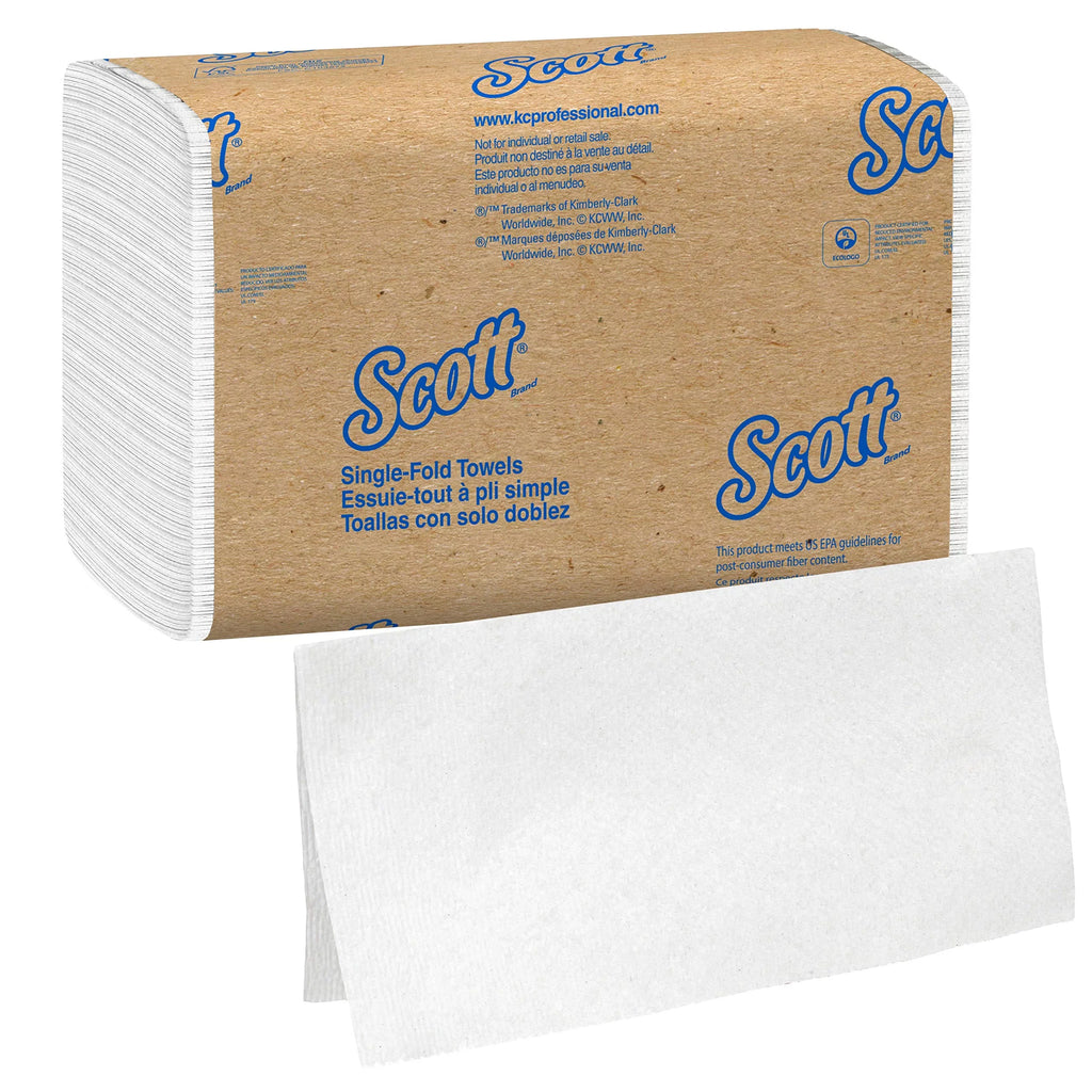 Affordable / White, Fold 16 Case Single Clip, Paper Clips Towel Towels (01700), / 250 Paper, Scott Towels