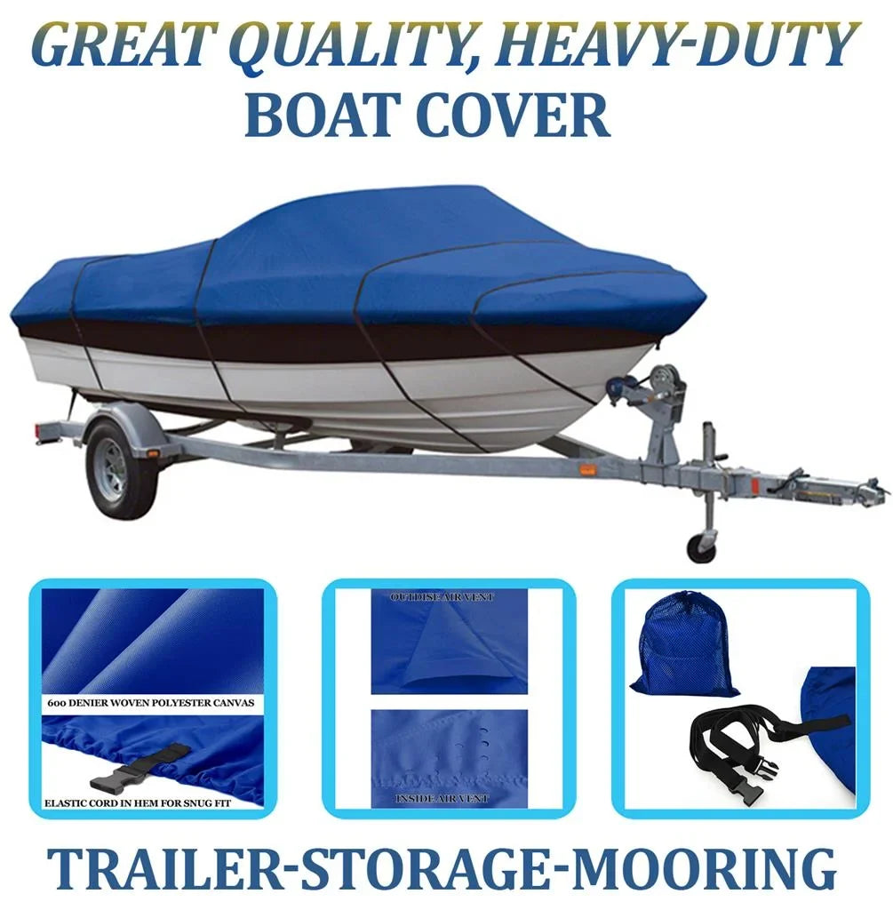 for QUALITY Compatible BOAT BLUE, LUND 1978-1993 S-16 GREAT COVER