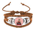 Sport Deco Cat Bracelet Tap Art Fashion Wristband Ornament Shows Jewelry Leather