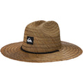 Straw Quiksilver Hat Flex Brown Pierside Men's