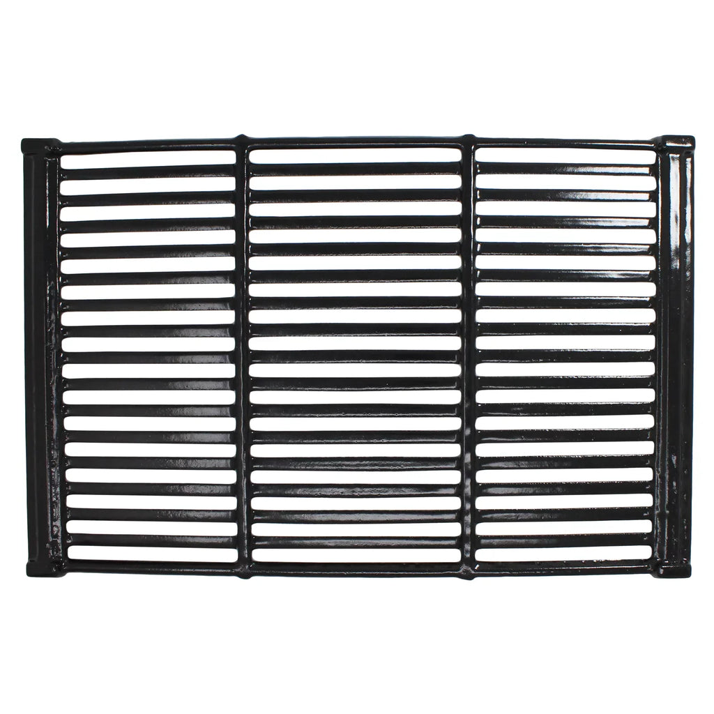 '- Plate & BBQ Enameled 810-6320-B 2 for 3 Heat Cast Tamer, Grill 19" & Barbeque Flavorizer Grates Shield Tent Parts Iron Replacement Bar Charmglow Porcelain Grid Flame Cooking Compatible