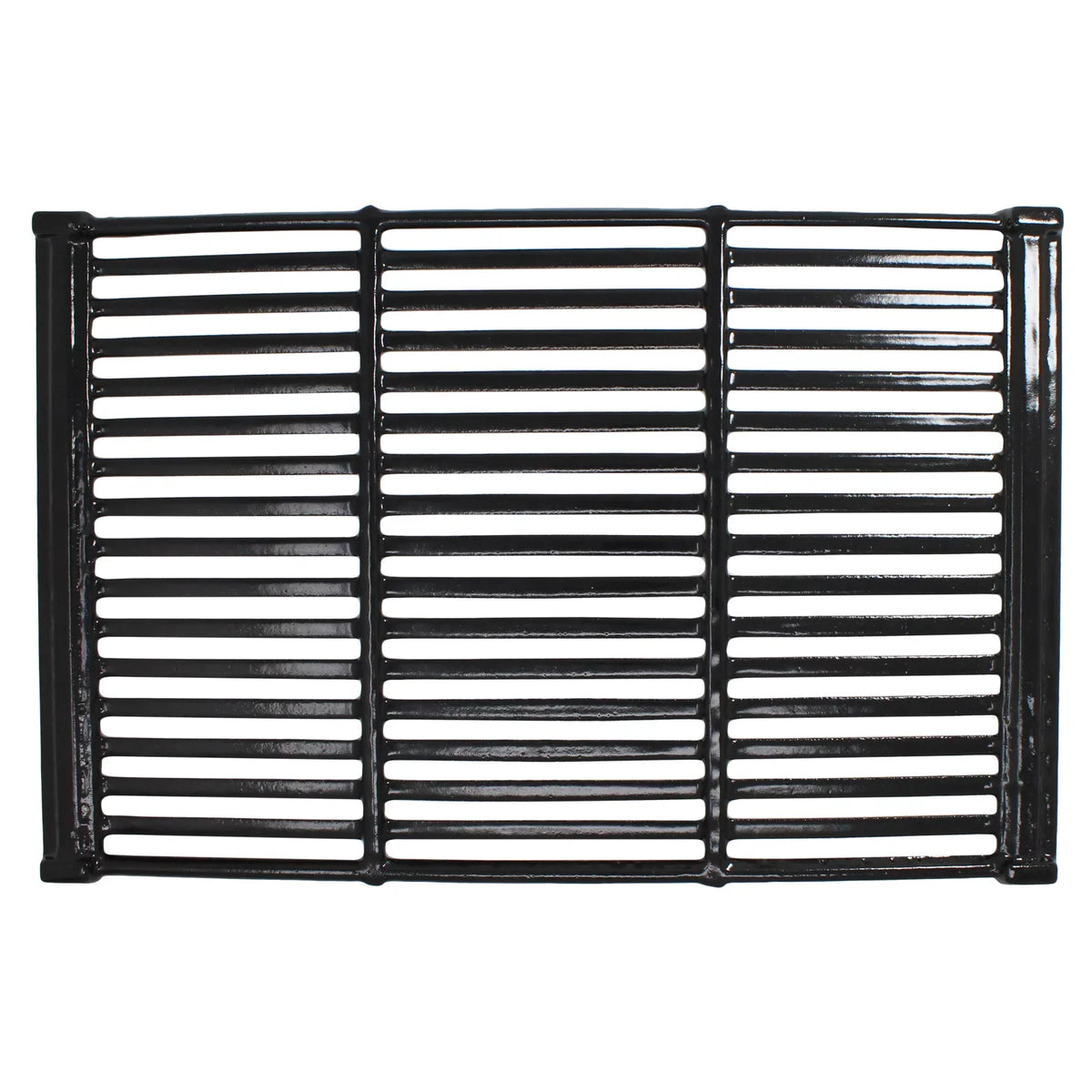 '- Plate & BBQ Enameled 810-6320-B 2 for 3 Heat Cast Tamer, Grill 19" & Barbeque Flavorizer Grates Shield Tent Parts Iron Replacement Bar Charmglow Porcelain Grid Flame Cooking Compatible