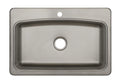 Single - Pfsr1b332261 In Drop Kitchen Bealeton Proflo 32-15/16" Sink Stainless Basin Steel