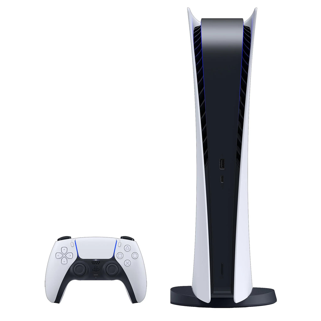 PlayStation Console Kit Digital with Accessories Sony Console) 5 (PS5 Digital