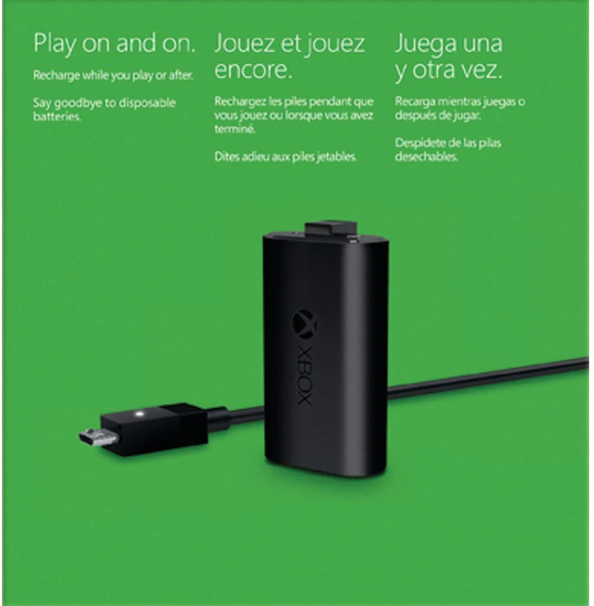 & Microsoft Xbox One Play - Charge S3V-00013 Kit