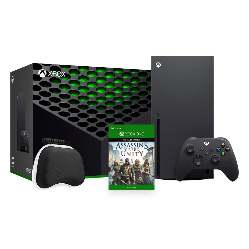 Controller Unity Xbox Console Full X SSD Assassin's and - 2023 Game Wireless Xbox Black Bundle Creed Series Flagship with 1TB