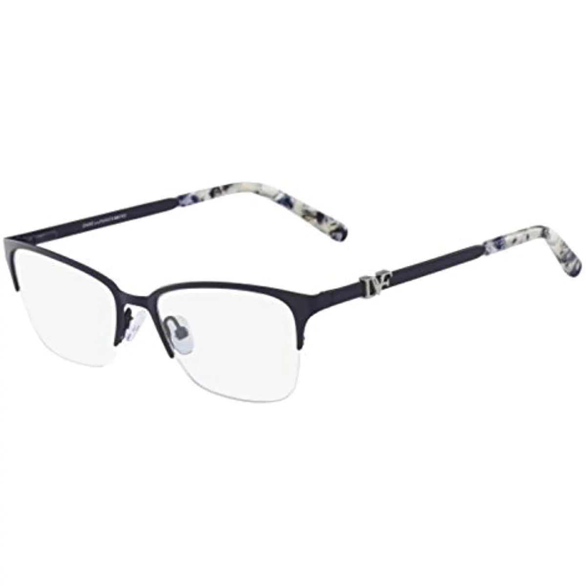 von Case DVF NEW Navy DVF Eyeglasses Diane Furstenberg 8056 414 52mm with
