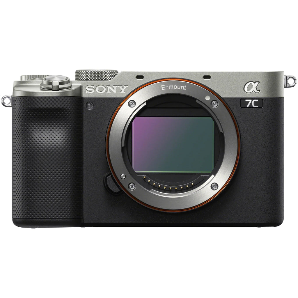 Full Sony Sony Camera 24-105mm FE Case with Silver Backpack a7C Body Bundle F4 Zoom SEL24105G Lens Software and with , G Photography Accessories ILCE7C/S Frame Gear Deco Mirrorless OSS