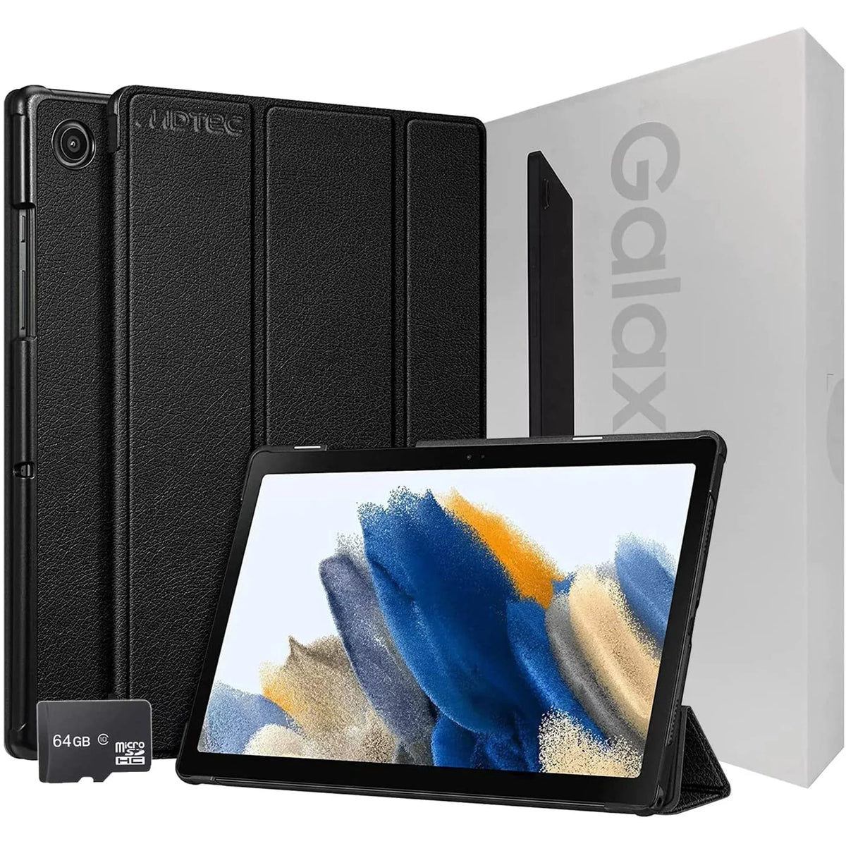 A8 10.5 Case Inch and MicroSD Tablet Hard Galaxy Fi with Wi Gray Tab Samsung 32GB 64GB International Card