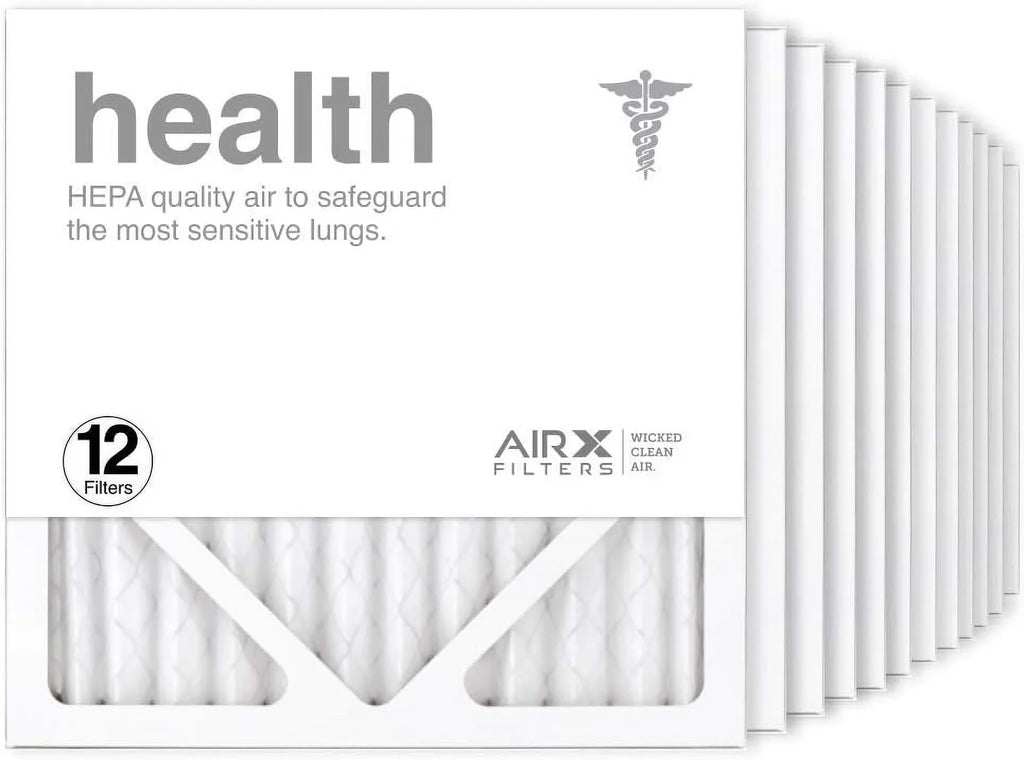 In The Filter, 13 12-Pack, Air Air 12X12x1 Health HVAC Filter Pleated AC MERV Made Furnace