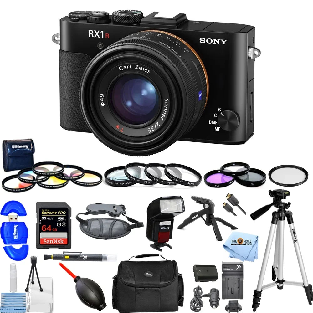 42MP DSC-RX1R Mega Cyber-shot Sony II Digital Camera #DSCRX1RM2/B Bundle