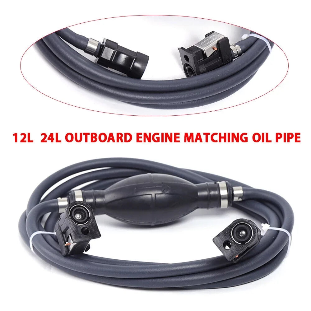 Hose Oil Line Boat Marine Inflatable Tube ZhdnBhnos Kayak Gas Tank Fuel Assembly Boat Connector Motor for Outboard