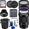 HD Filters Piece Card, Accessory Essential Lens f/4 32GB E Lens Case Water FLD), 3 Memory Includes: (UV,CPL, PZ Sony OSS with SanDisk 18-105mm Multicoated - with Bundle Neu Pouch, Variable Resistant G