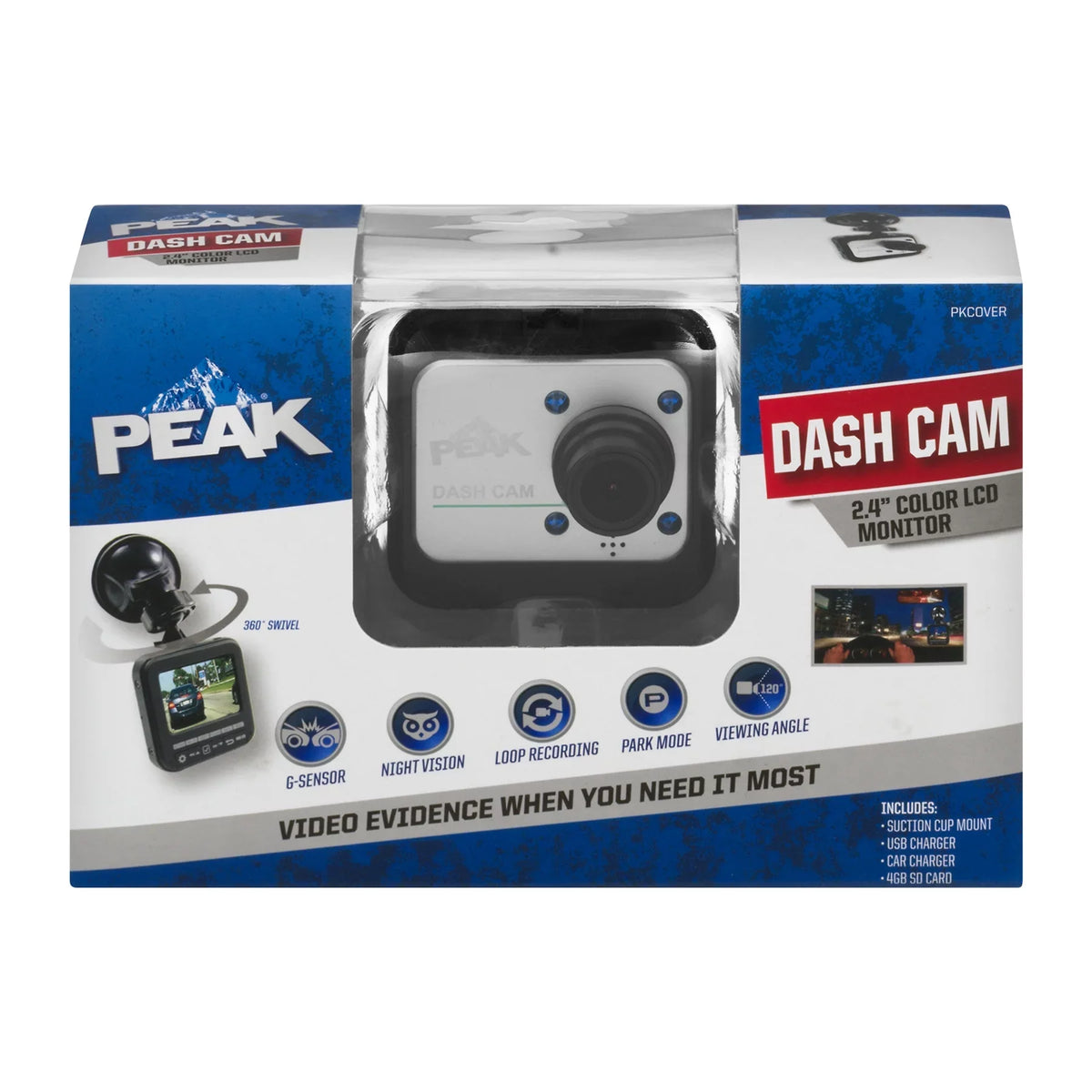 1.0 PEAK Cam, CT Dash