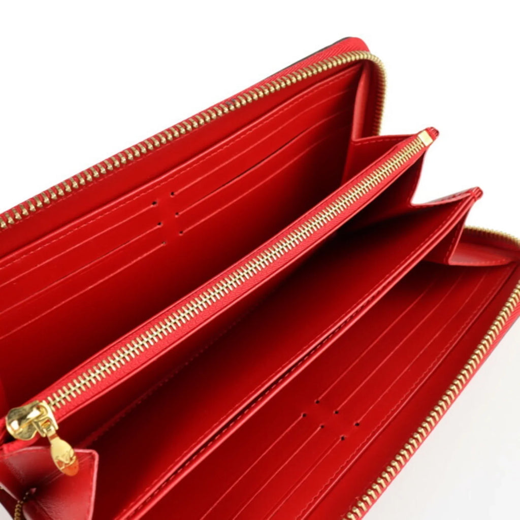 Long Pre-Owned Zipper Vernis Vuitton Series Louis Round M90417 (Good) Wallet Zippy VUITTON LOUIS