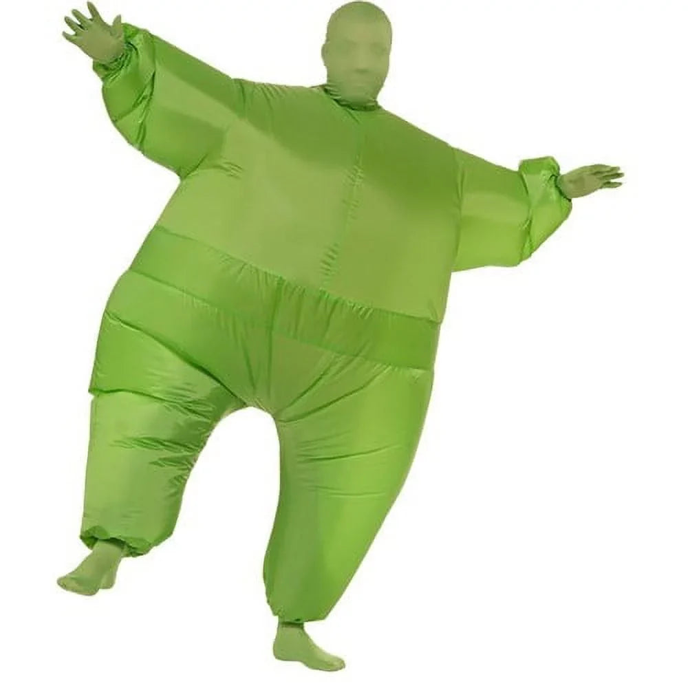 Inflatable Green Adult Jumpsuit