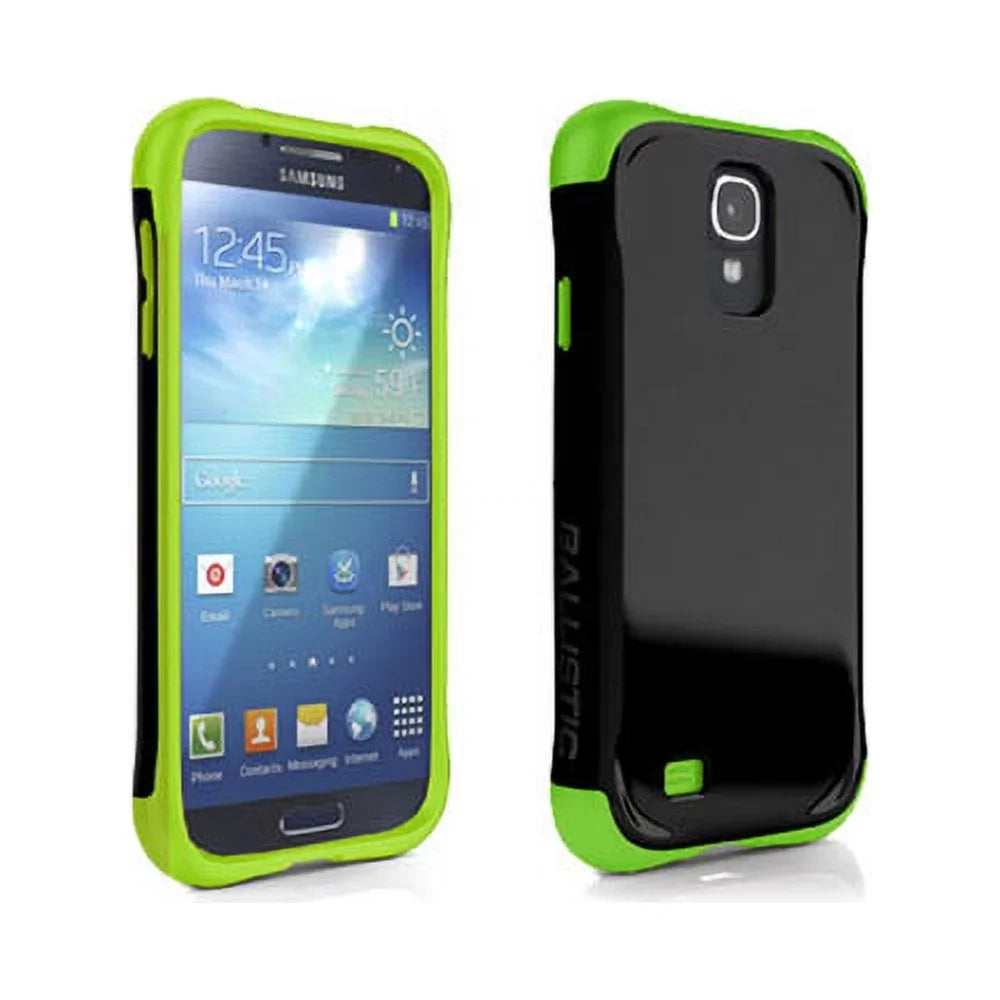 for Series Galaxy (Black/Lime Green) Aspira AGF Case Samsung S4 Ballistic