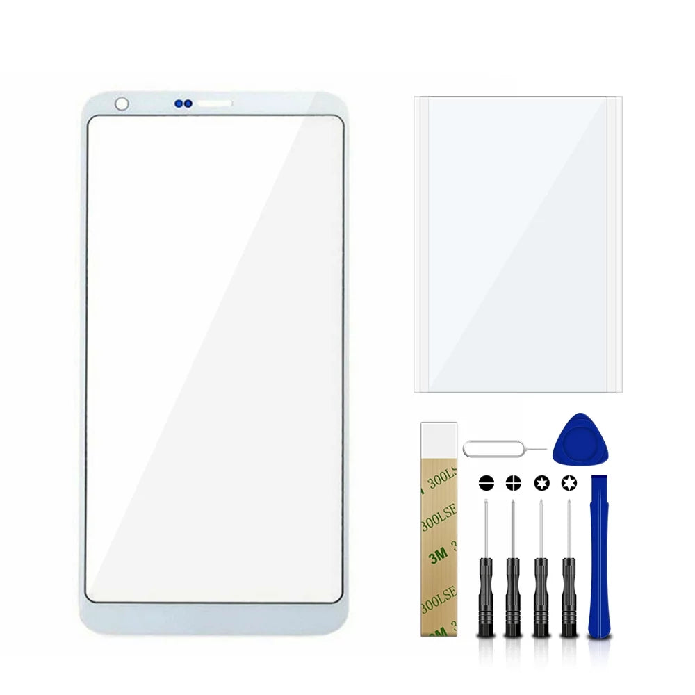 H870DSU Screen Tool Plus LG Replacement Front Outer White G6 Glass Lens For