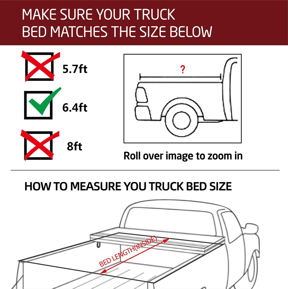 for 2003-2024 & 2500 Tri-Fold 1500 Cover Rambox Professional System Hard Bed | | Truck (74.6in) Bed 3500 Tonneau Kikito 6.4ft Without Deckrail Ram FRP