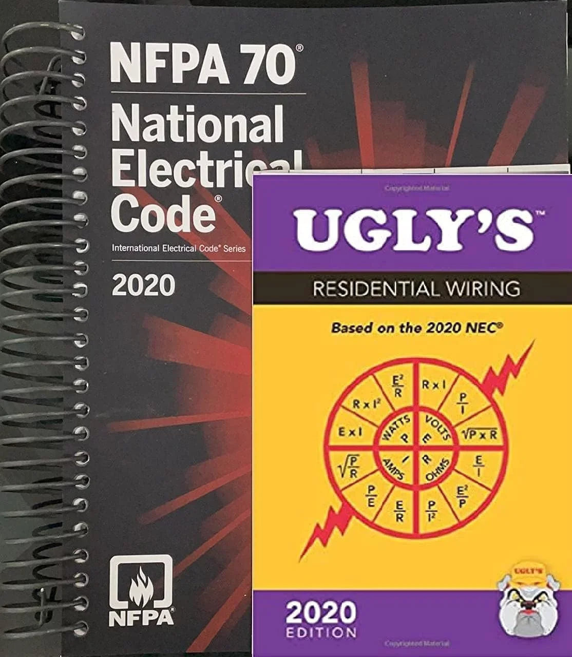 2020, Wiring Bound NEC Electrical NFPA Code Ugly's with Spiral Residential National