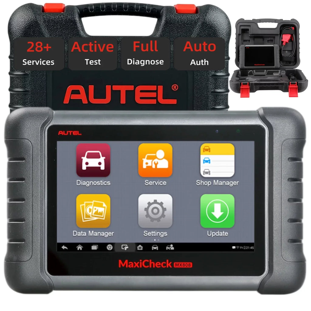 of System MaxiCheck Autel Diagnostic MK80 OBD2 IMMO/EPB/SAS/BMS/TPMS/DPF, Same Tool, Full with Scanner & Diagnosis OBD2 functionalities MX808 Scanner All Professional System Diagnostic