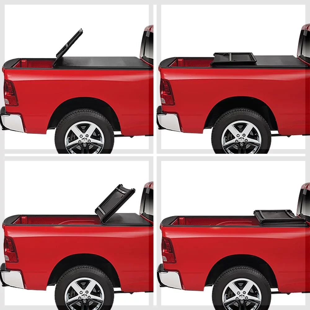 Short Fits 2003-2009 Ram 1500/2500 Cover RAM Fleetside 1500, 2006-2008 Bed Tri-Fold 02-09 select: Tonneau DODGE 2500 Soft 6.5Ft for RAM DODGE