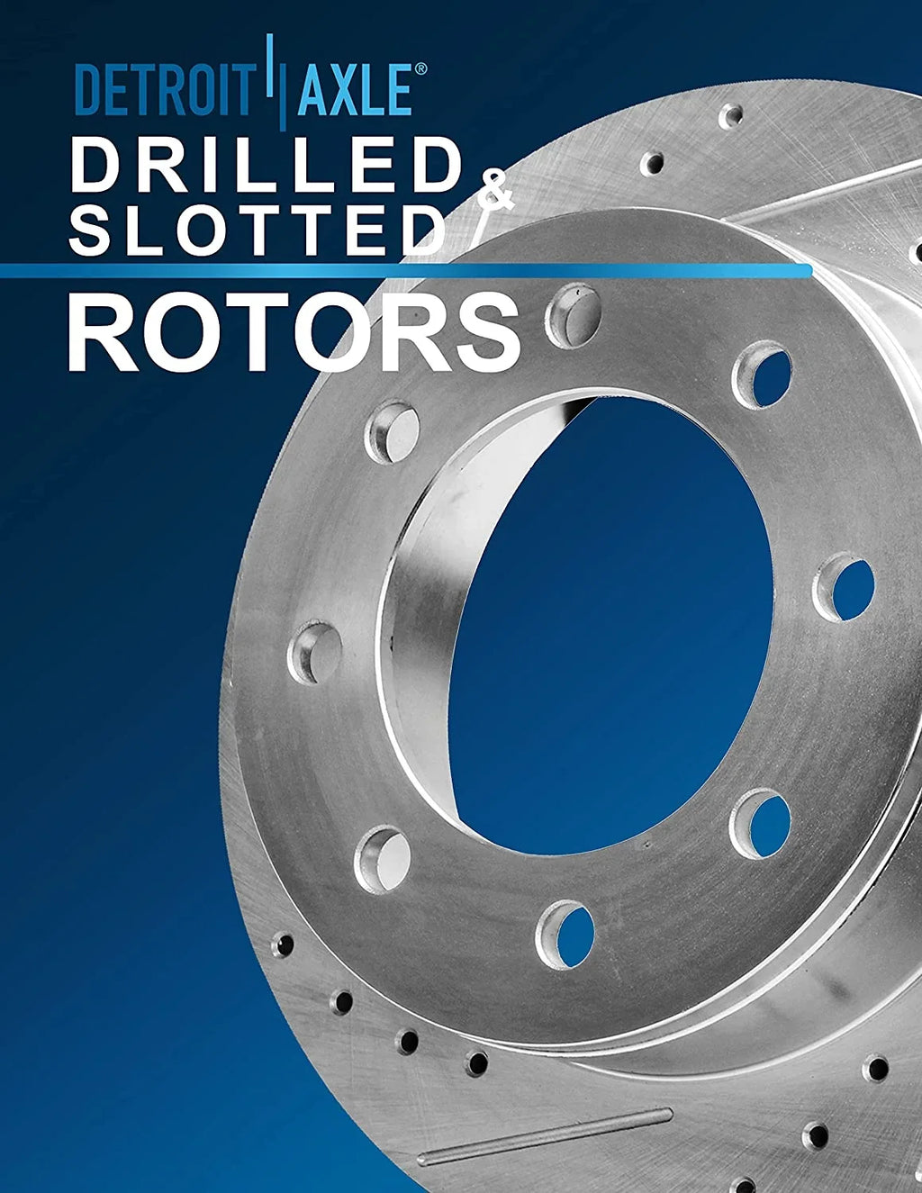 Rotors 3500 2013 Drilled 2019 - 2014 Pads Detroit Axle Brake Brake 2500 2011 2017 Kit Brakes Chevy 2012 Front GMC Ceramic 2015 HD & Slotted Replacement for 11-19 Sierra 2016 Silverado 2018