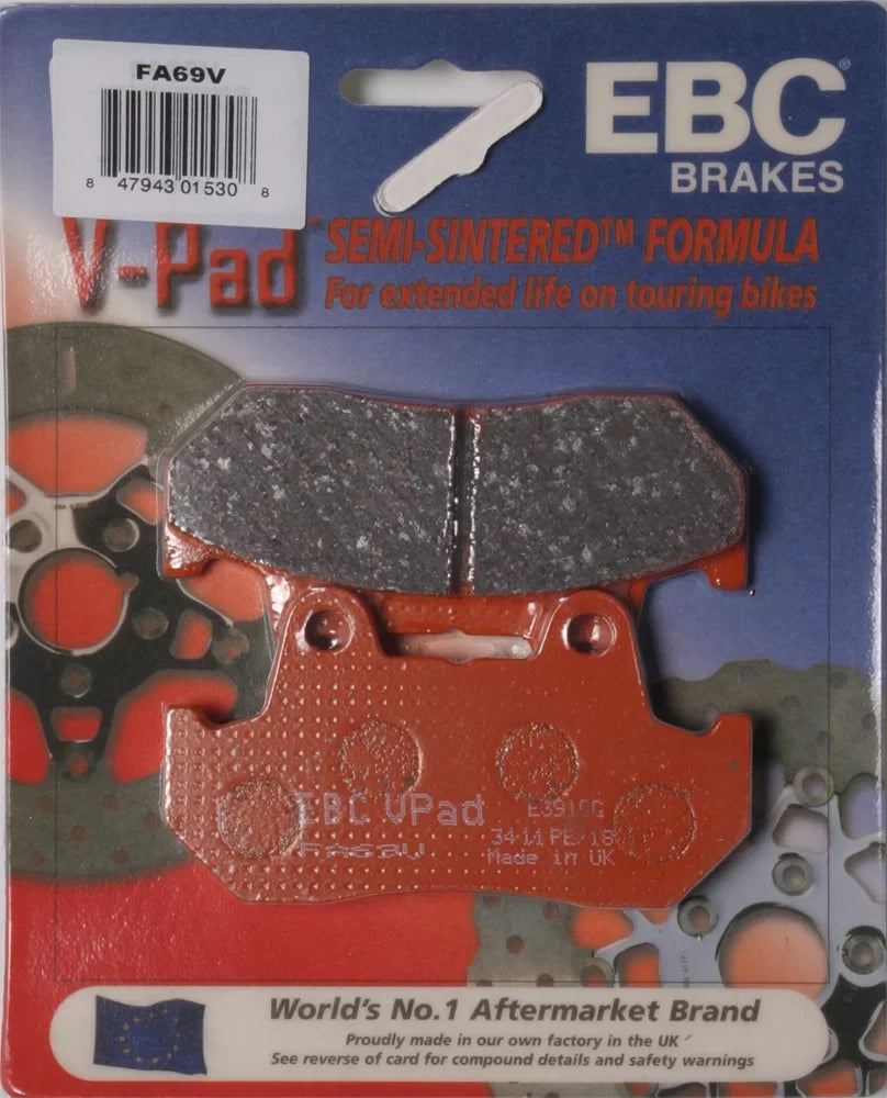 EBC Brake Brakes FA69V; Pads V-Series