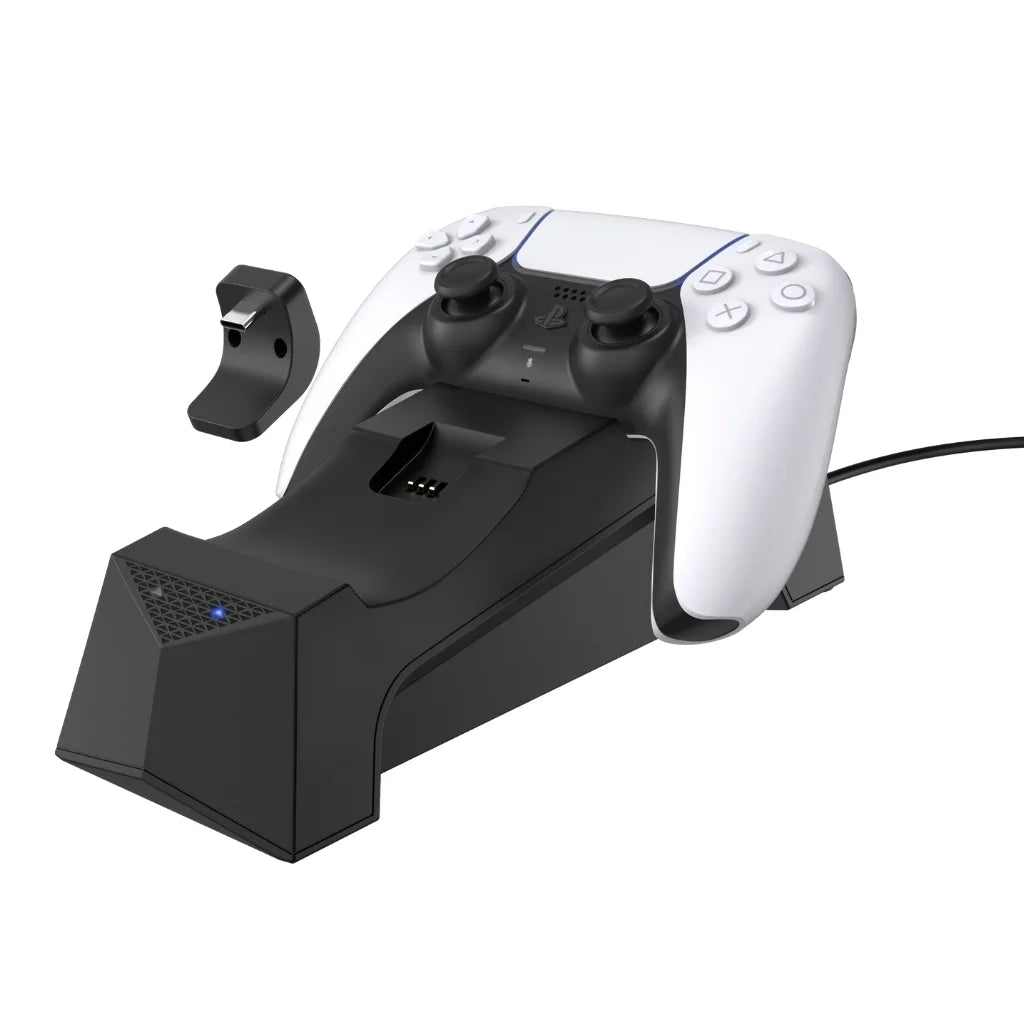 Controller, Version Bundle Dock and Controller Camera Surge Console Charge Disc with Sony 1080p Playstation HD 5 Extra Black Dual