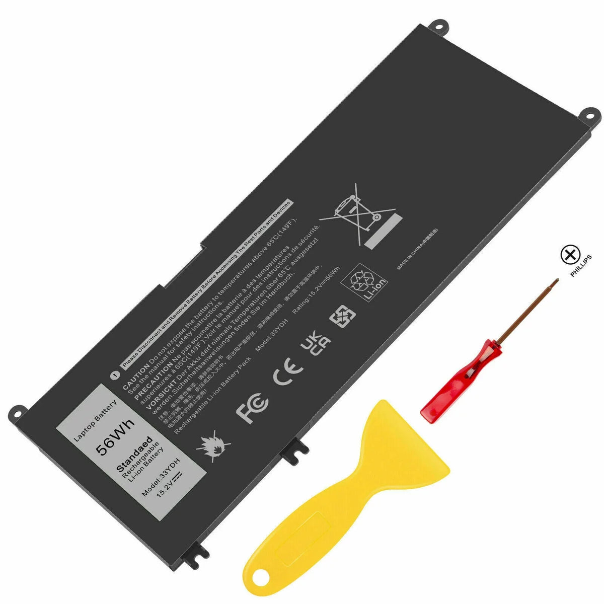 56WH 7778 33YDH DELL - 7773 56WH 7577 INSPIRON BATTERY J9NH2 FOR LAPTOP