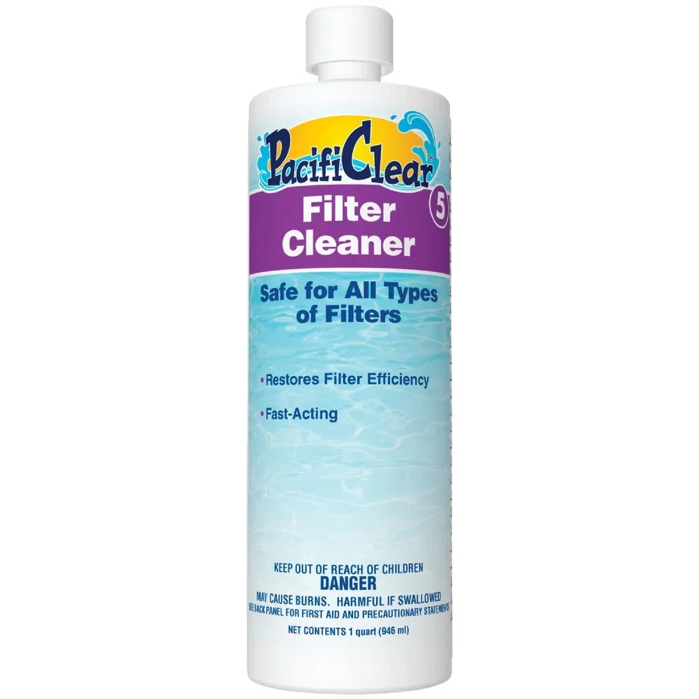 PacifiClear 1PACK Qt. Filter Cleaner 1 Liquid