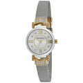Crystal Two Toned Deco Accent Gold Mesh LA31051TTG - One Laura Size Watch Women's Ashley