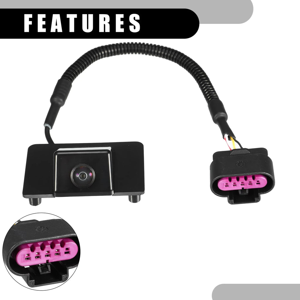 Rear 2008 Black Suburban View Plastic 1500 for Back 3500 Chevrolet Up No.15173619 2500 Camera