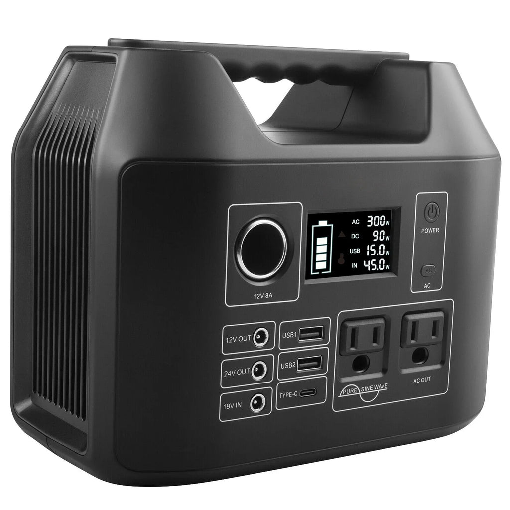 Lithium Generator Station Sloar Battery NEW 300W 296Wh Portable Power 80000mAh